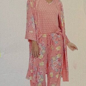 Flora Nikrooz Three piece pajama set size S